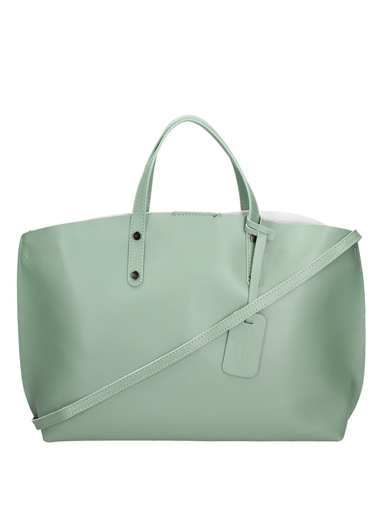 2094-L896_MENTA Borsa a spalla da donna In Vera pelle