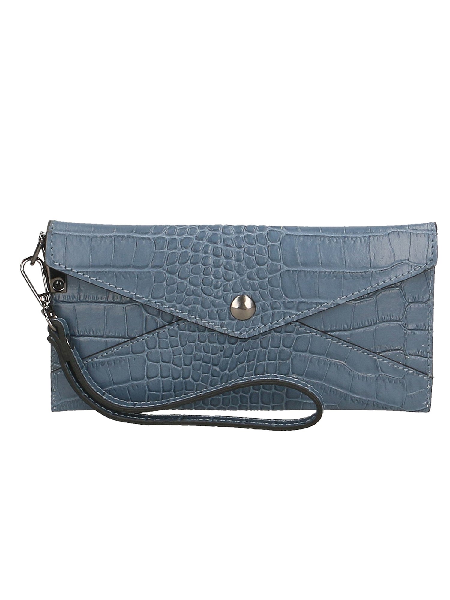 Borsetta portafoglio da Donna in Vera Pelle | Gave Lux | GLX2252201523FBG-CIELO_SKY