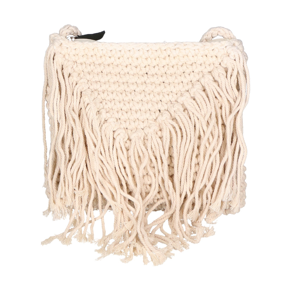 Jole Borsa a tracolla da Donna in Cotone intrecciato a mano