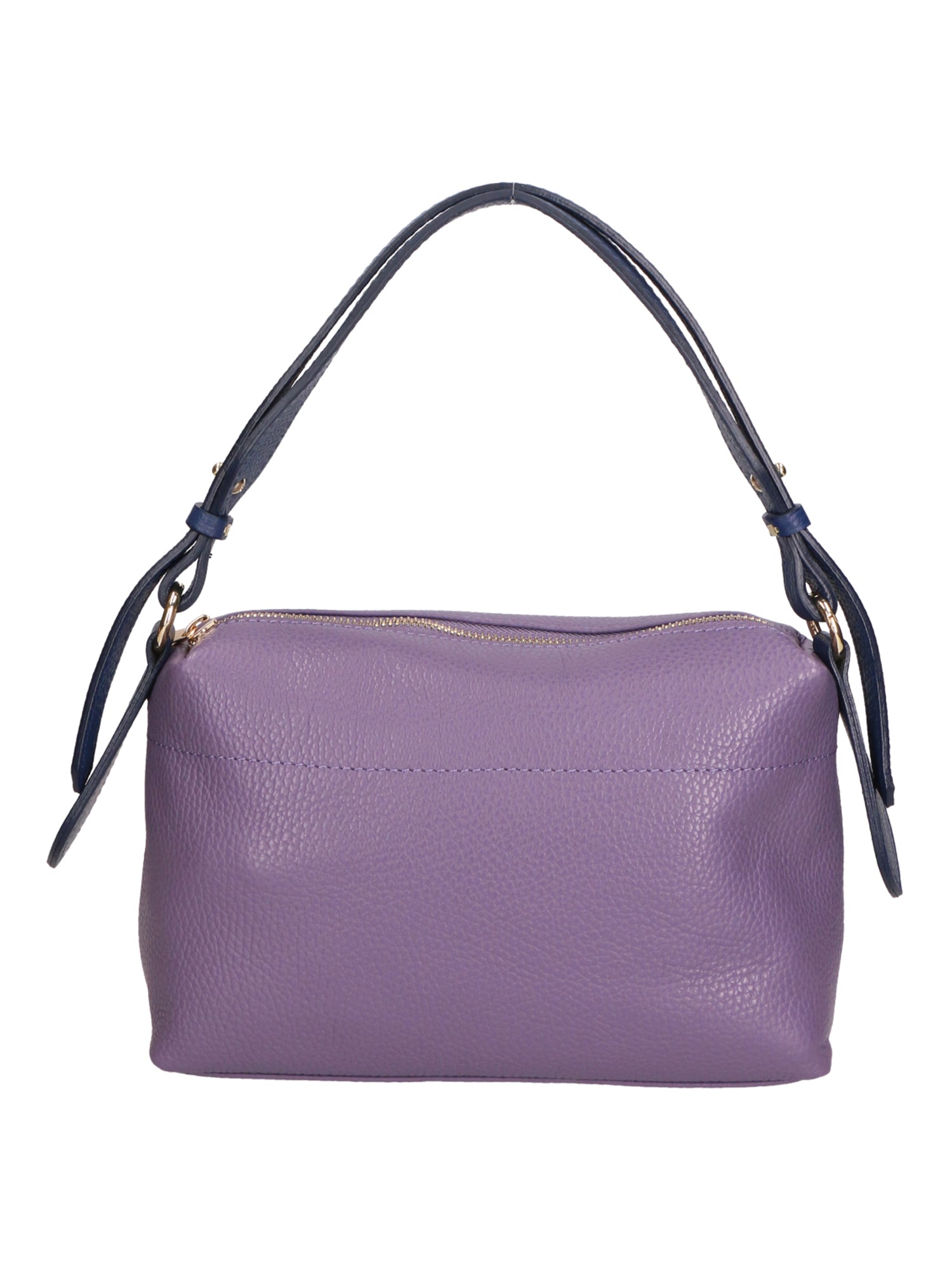 borsa a spalla da Donna in Vera Pelle | gave lux | GLX220667423FBG-D87_VIOLET_+_D24_BLU
