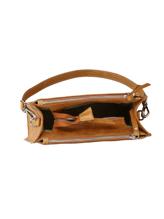 Priscilla Damen-Handtasche aus echtem Leder