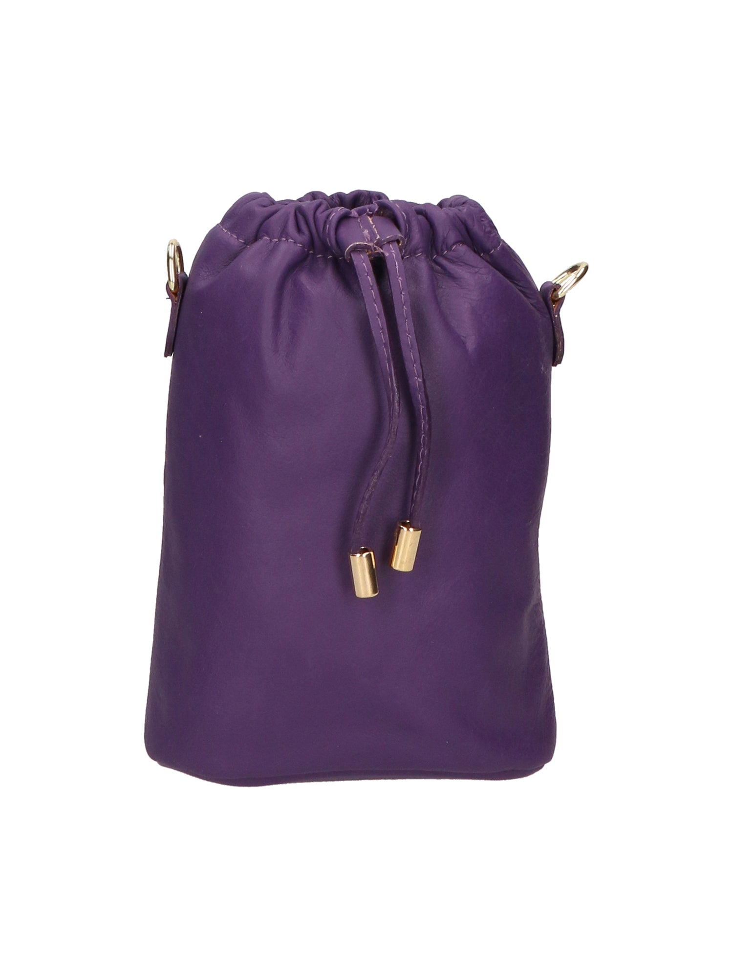 Borsa a sacca da Donna in Vera Pelle | Gave Lux | GLX220541223FBG-S45_VIOLA