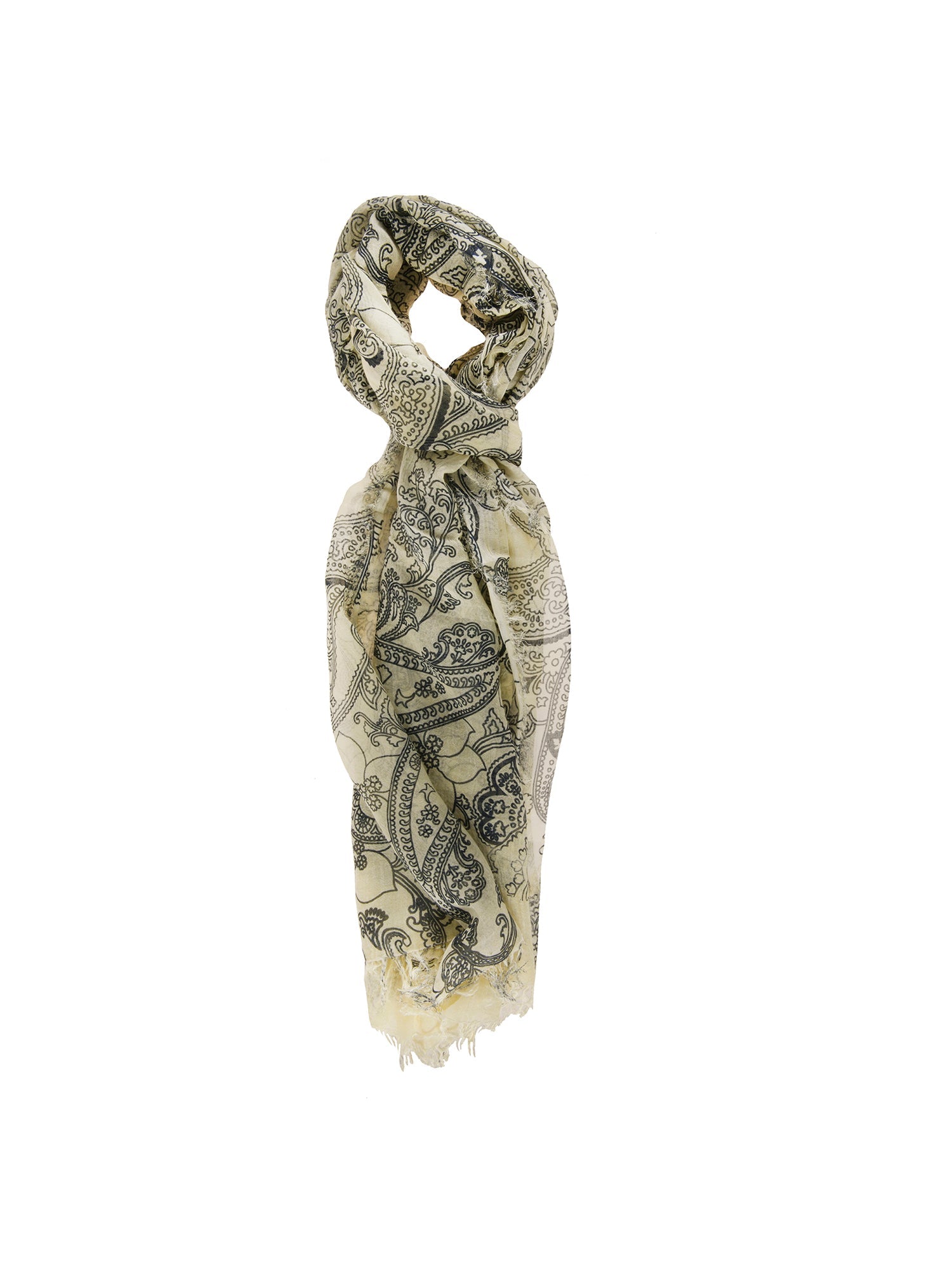 Foulard Unisex in Cotone e seta | Gave Lux | GLX22L101623FBG-GIALLO