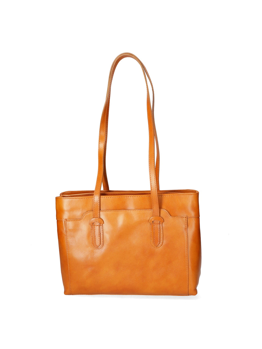 Borsa a spalla da Donna in Vera Pelle | Gave Lux | GLX22911823FBG-CUOIO