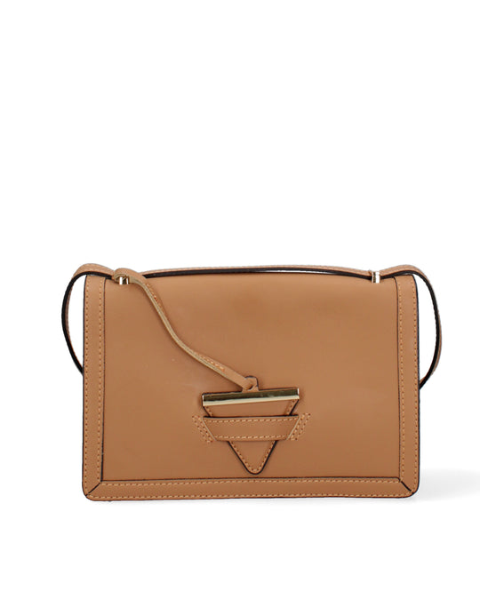 Borsa a tracolla da donna In Vera pelle | Gave Lux | GLX22132423FBG-CUOIO