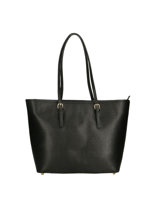 borsa a spalla da Donna in Vera Pelle | Gave Lux | GLX22330623FBG-SF28_NERO