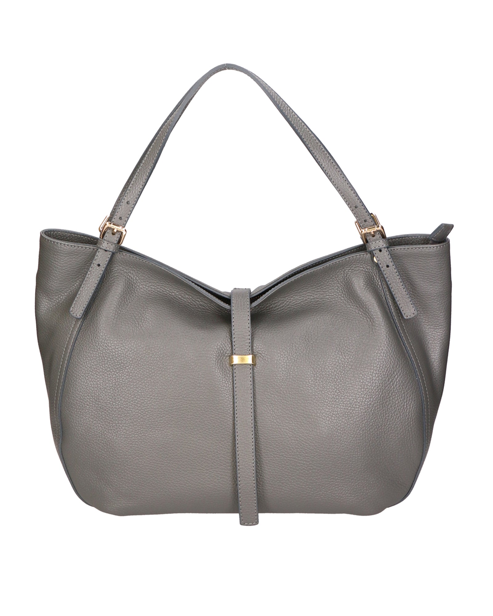 Borsa a mano da donna In Vera pelle | gave lux | GLX220651823FBG-D27_GRIGIO_SCURO