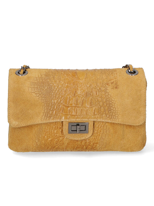 borsa a spalla da Donna in Vera Pelle | Gave Lux | GLX228004523FBG-CUOIO