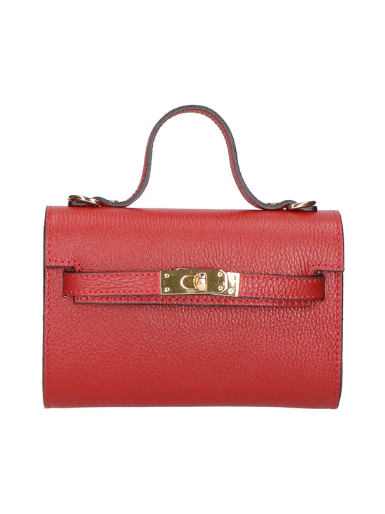 pochette da Donna in Vera Pelle | Gave Lux | GLX220652523FBG-D10_ROSSO_SCURO