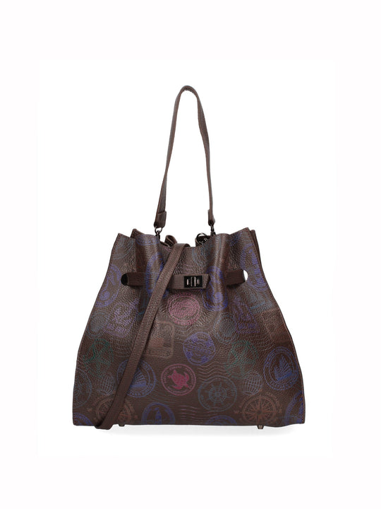 Damenhandtasche aus echtem Leder