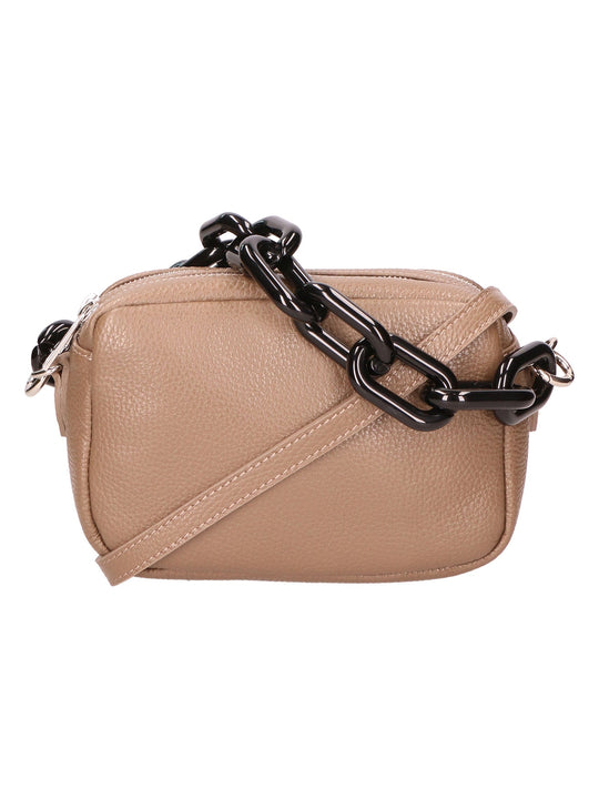 Barbara Borsa a spalla da Donna in Vera Pelle