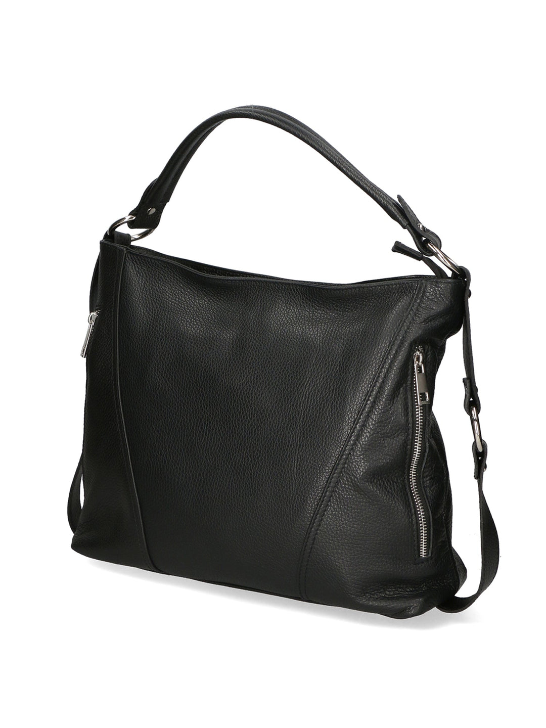 Borsa a spalla da Donna in Vera Pelle | Gave Lux | GLX228006423FBG-D28_NERO_BLACK