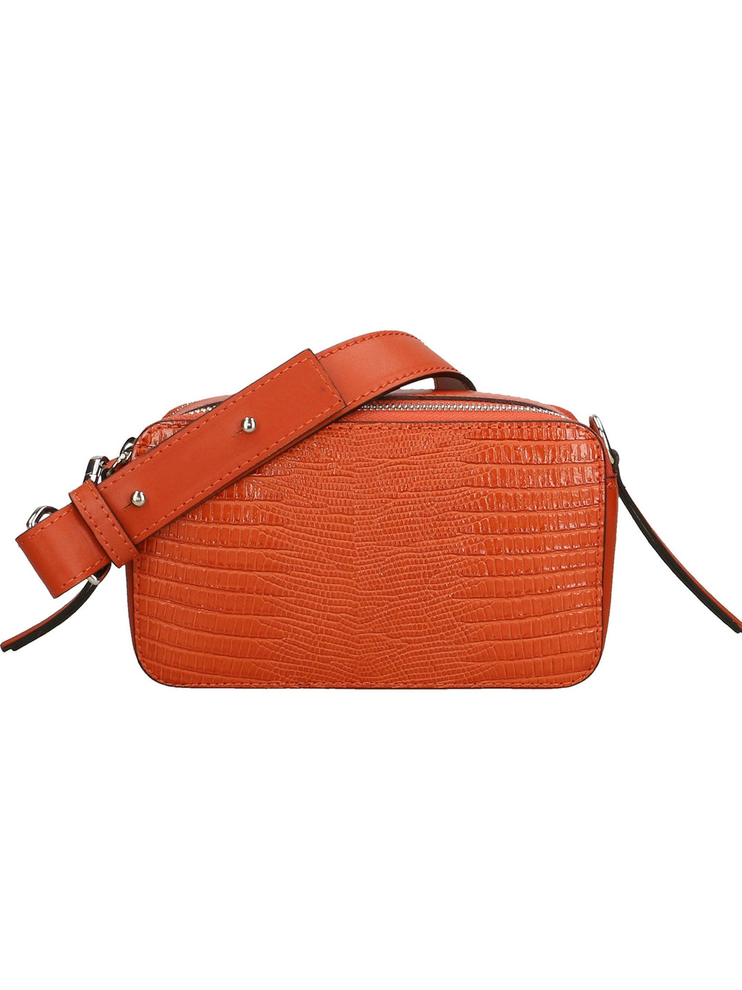 Borsa a tracolla da Donna in Vera Pelle | Gave Lux | GLX220063723FBG-LU35_MATTONE_DARK_ORANGE