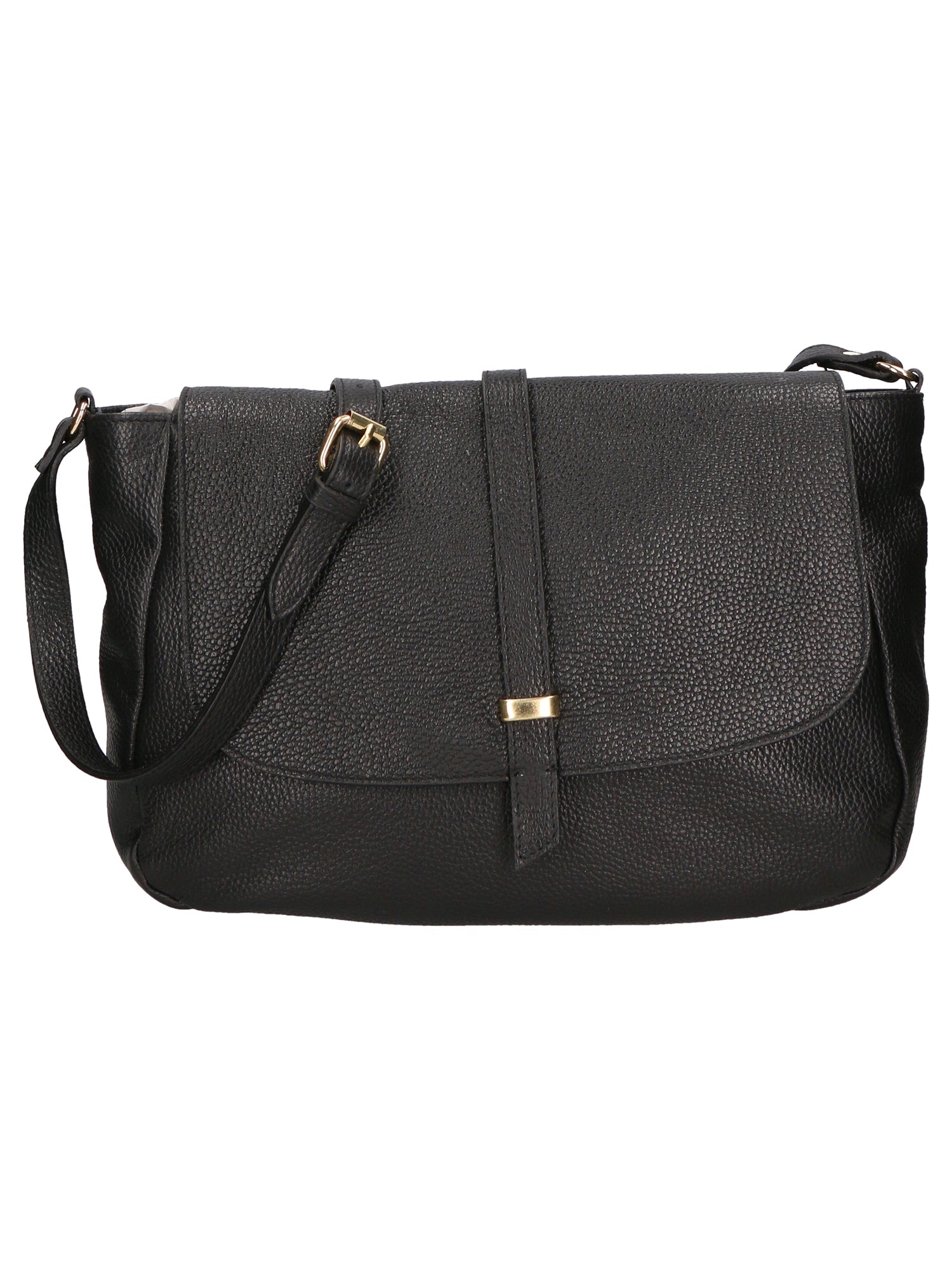 Borsa a spalla da Donna in Vera Pelle | gave lux | GLX220651923FBG-D28_NERO_BLACK