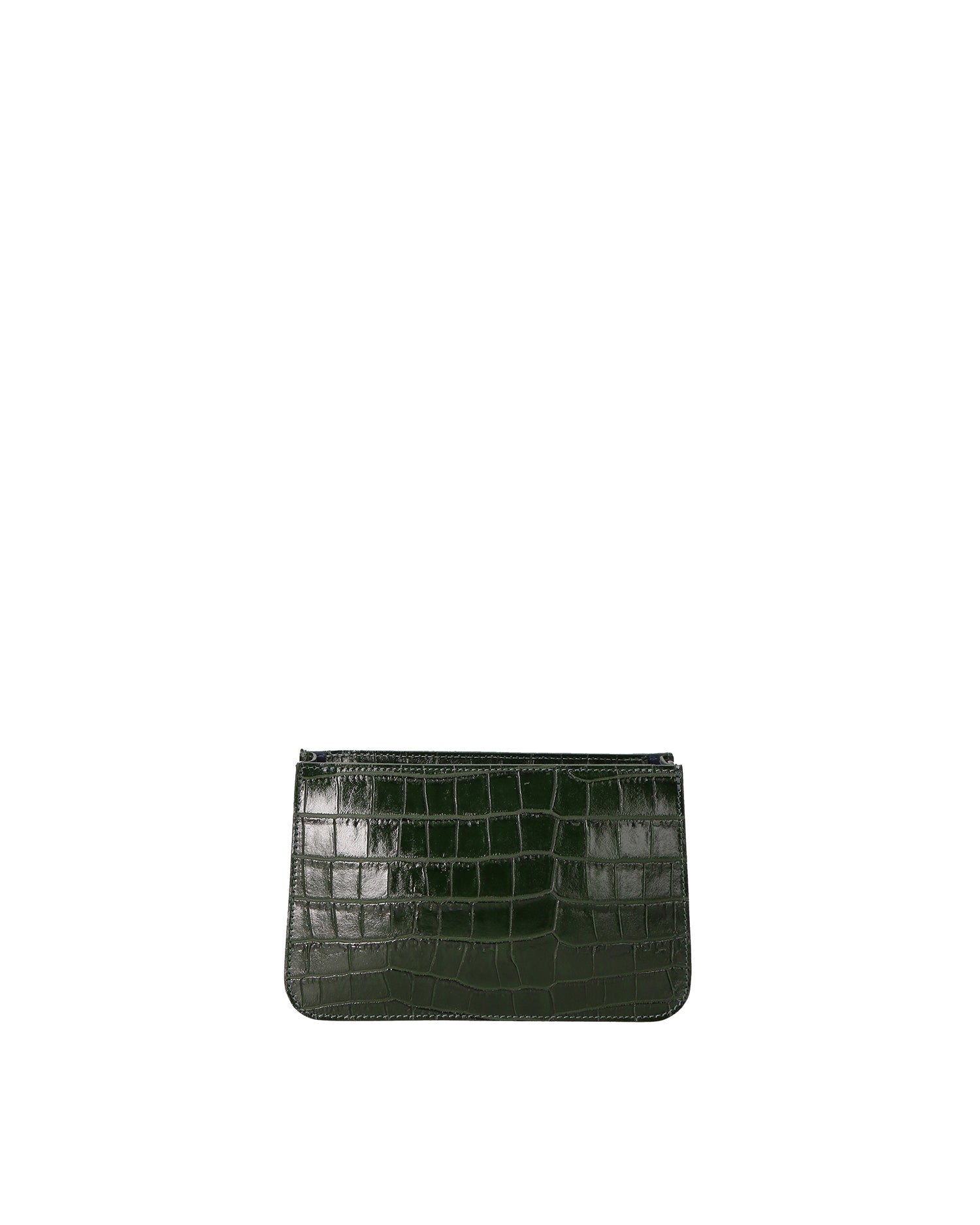 Borsa a spalla da donna In Vera pelle | Gave Lux | GLX220541423FBG-B14_VERDE_SCURO