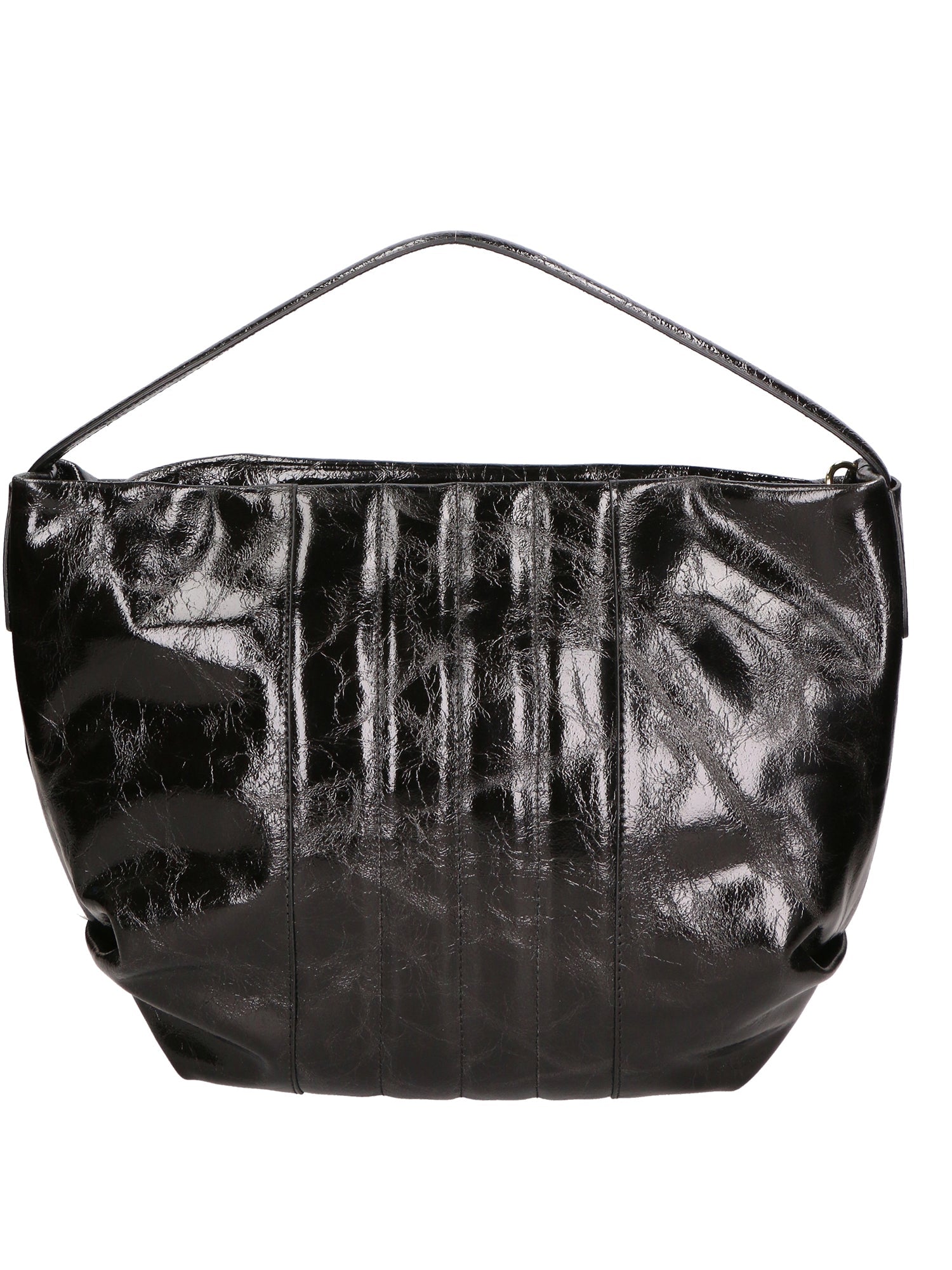 Borsa a spalla da Donna in Vera Pelle | gave lux | GLX220650723FBG-019_NERO