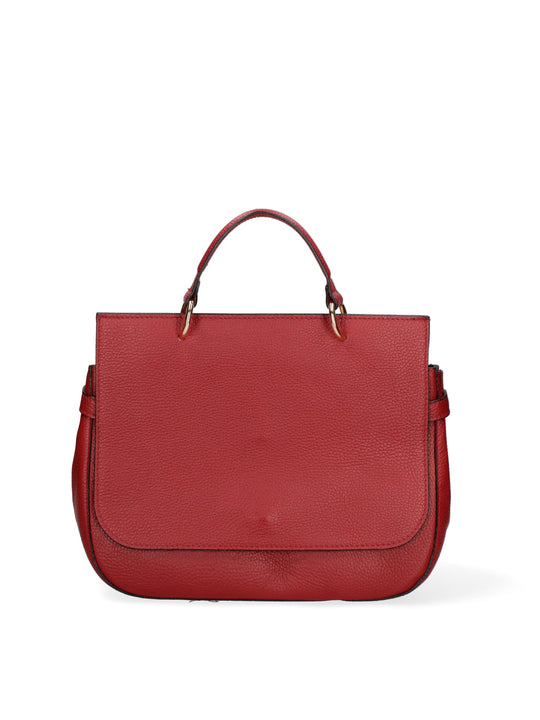 Borsa a mano da donna In Vera pelle | Gave Lux | GLX2256413923FBG-D10_RUBINO