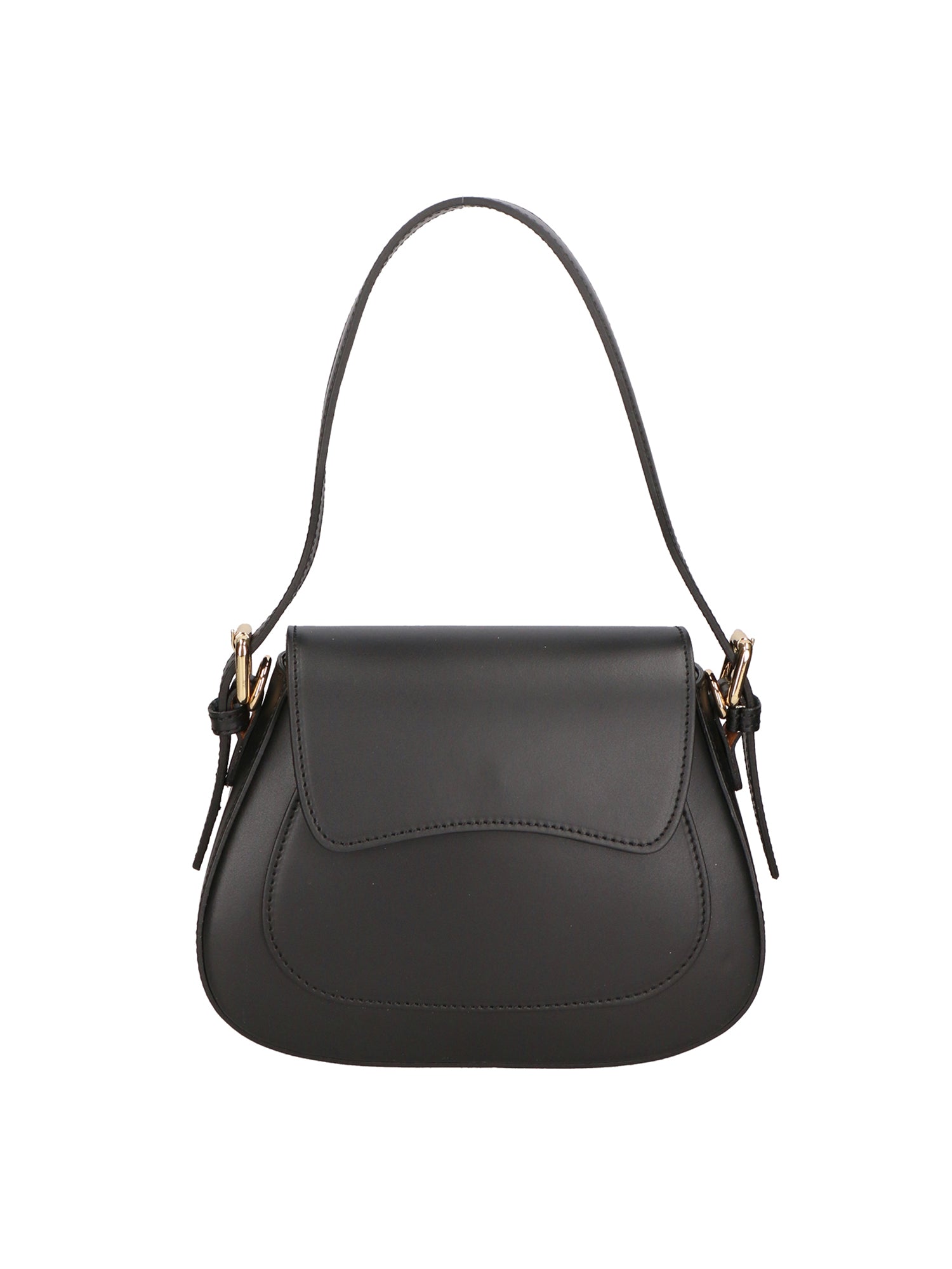 Borsa a spalla da Donna in Vera Pelle | Gave Lux | GLX220595823FBG-P218_NERO