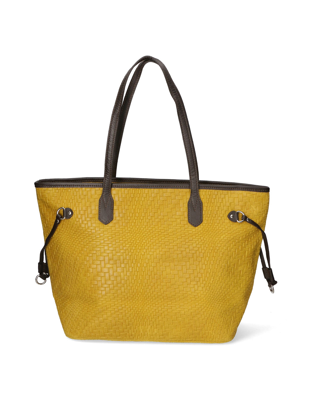 Borsa a spalla da Donna in Vera Pelle | Gave Lux | GLX228006123FBG-GIALLO