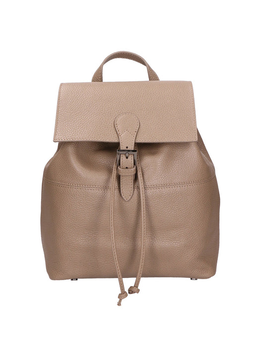 Zaino da Donna in Vera Pelle | Gave Lux | GLX220685523FBG-D40_TAUPE_TAUPE
