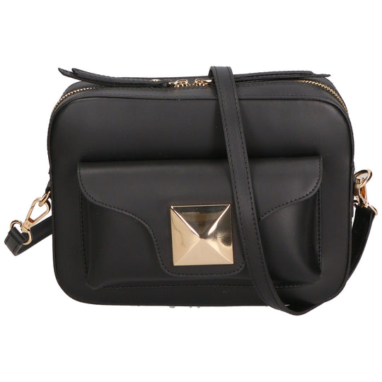 Borsa a tracolla da Donna in Vera Pelle | Gave Lux | GLX220601323FBG-P218_NERO