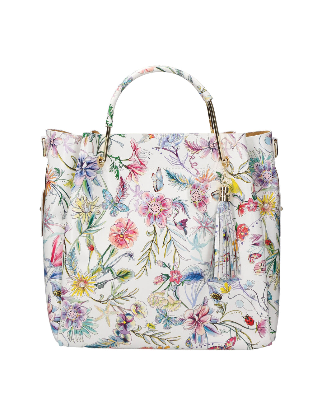 Borsa a mano da donna In Vera pelle | Gave Lux | GLX223600323FBG-FIORE-3