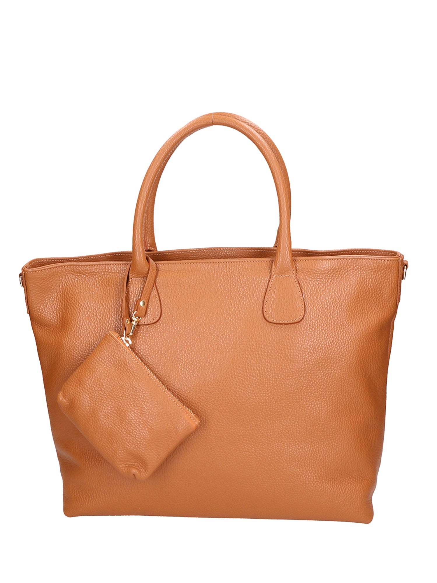 borsa a spalla da Donna in Vera Pelle | gave lux | GLX220652123FBG-D17_CUOIO_SCURO