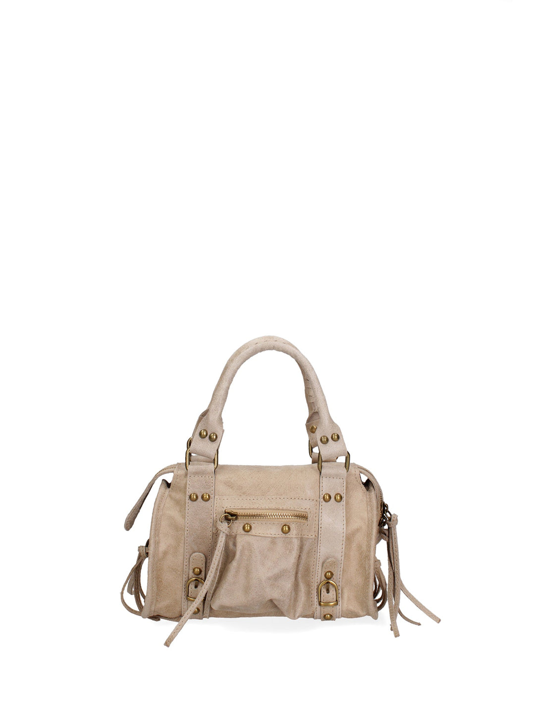 Borsa a spalla da Donna In Vera pelle | Gave Lux | GLX220609123FBG-004_TAUPE