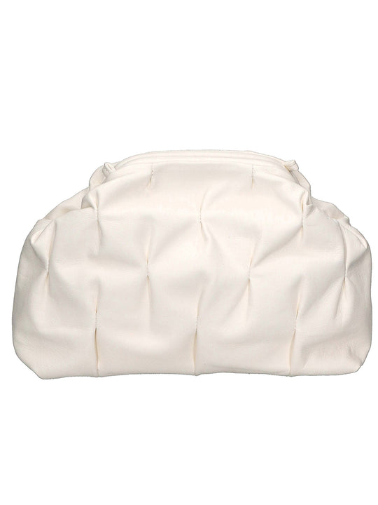 Pochette da Donna in Vera Pelle | Gave Lux | GLX220479823FBG-S37_LATTE