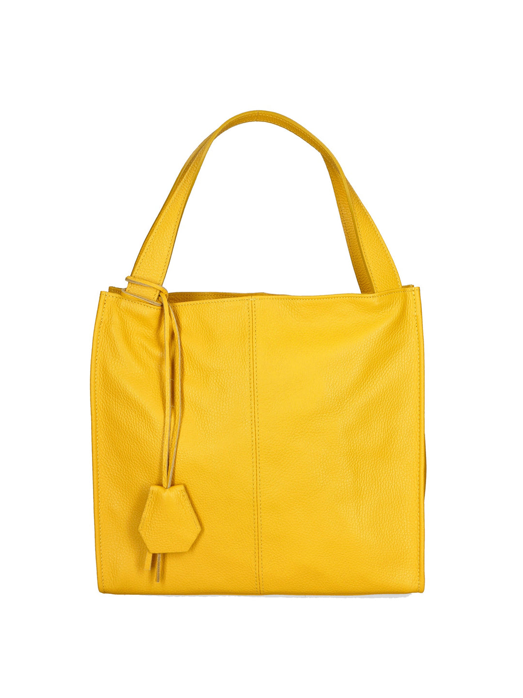 borsa a spalla da Donna in Vera Pelle | Gave Lux | GLX22331123FBG-D04_GIALLO_YELLOW