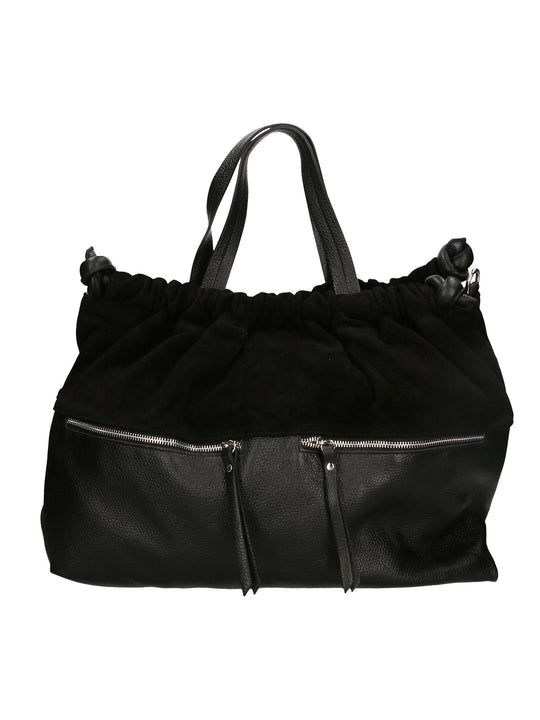 Borsa a mano da Donna in Vera Pelle | Gave Lux | GLX220183823FBG-D28_NERO_BLACK