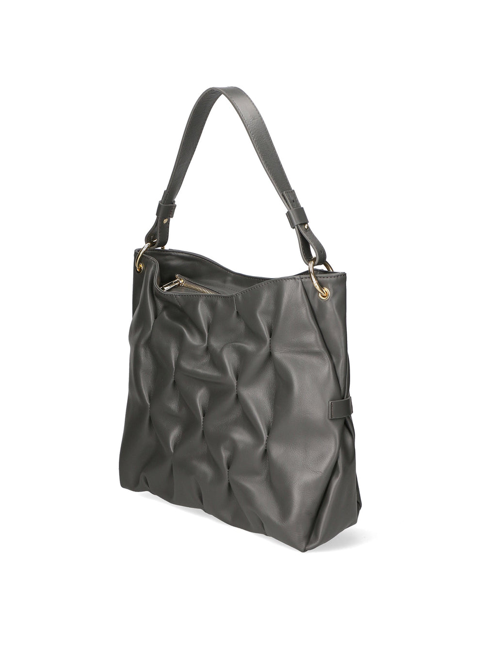 Nila Borsa a spalla da Donna in Vera Pelle