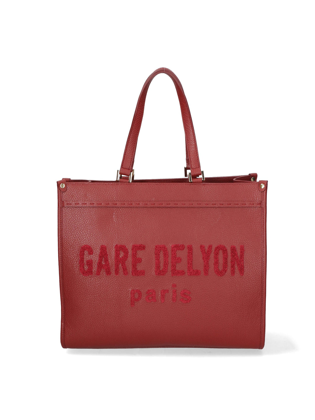 Borsa a mano da Donna in Vera Pelle | Gave Lux | GLX220422423FBG-D10_ROSSO_SCURO_DARK_RED