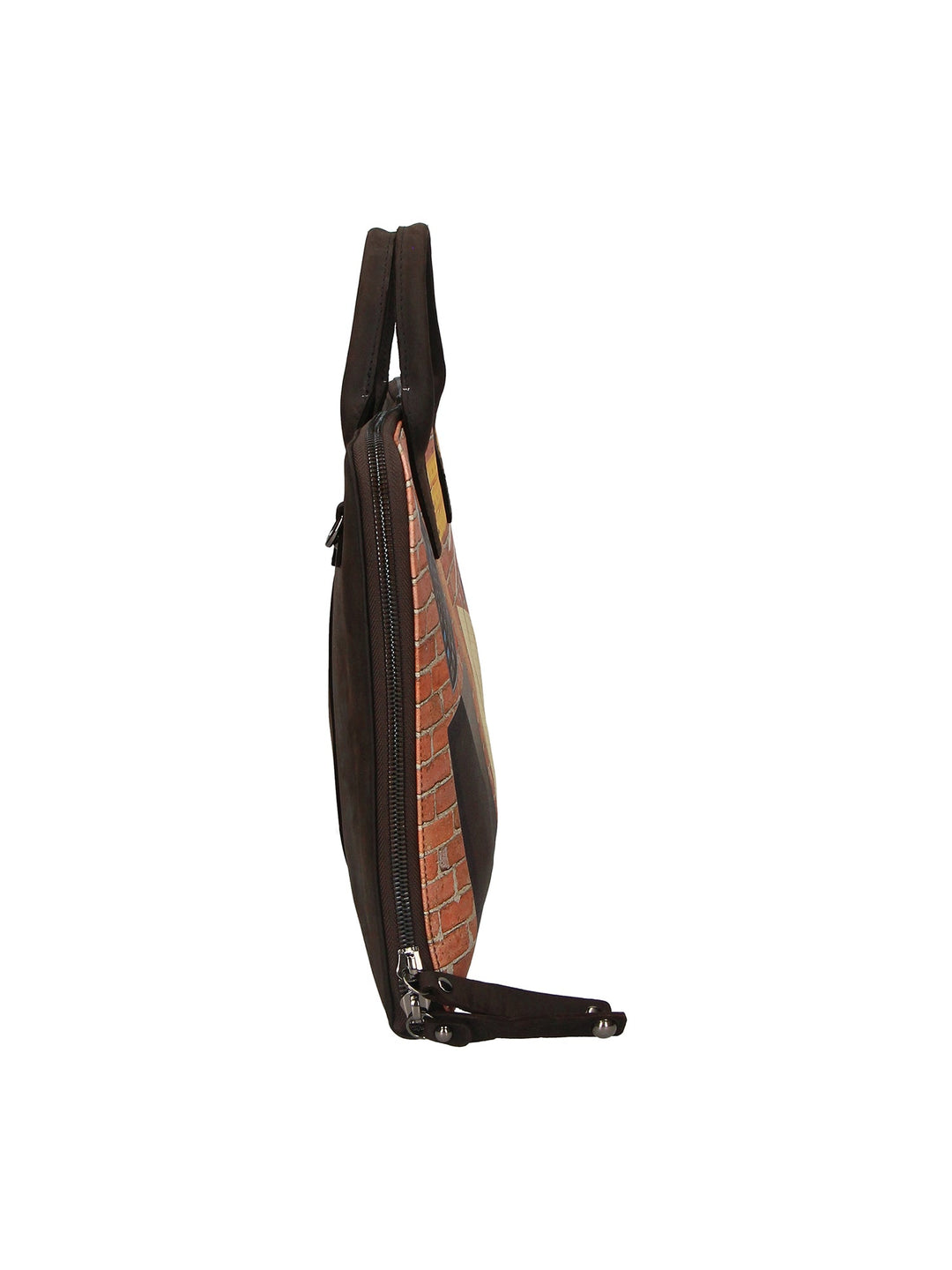Michela Unisex-Handtasche aus echtem Leder