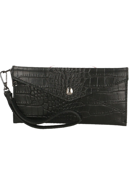 Borsetta portafoglio da Donna in Vera Pelle | Gave Lux | GLX2252201523FBG-NERO_BLACK