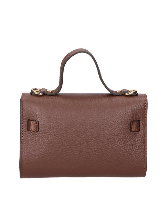 Uma Damen-Clutch aus echtem Leder