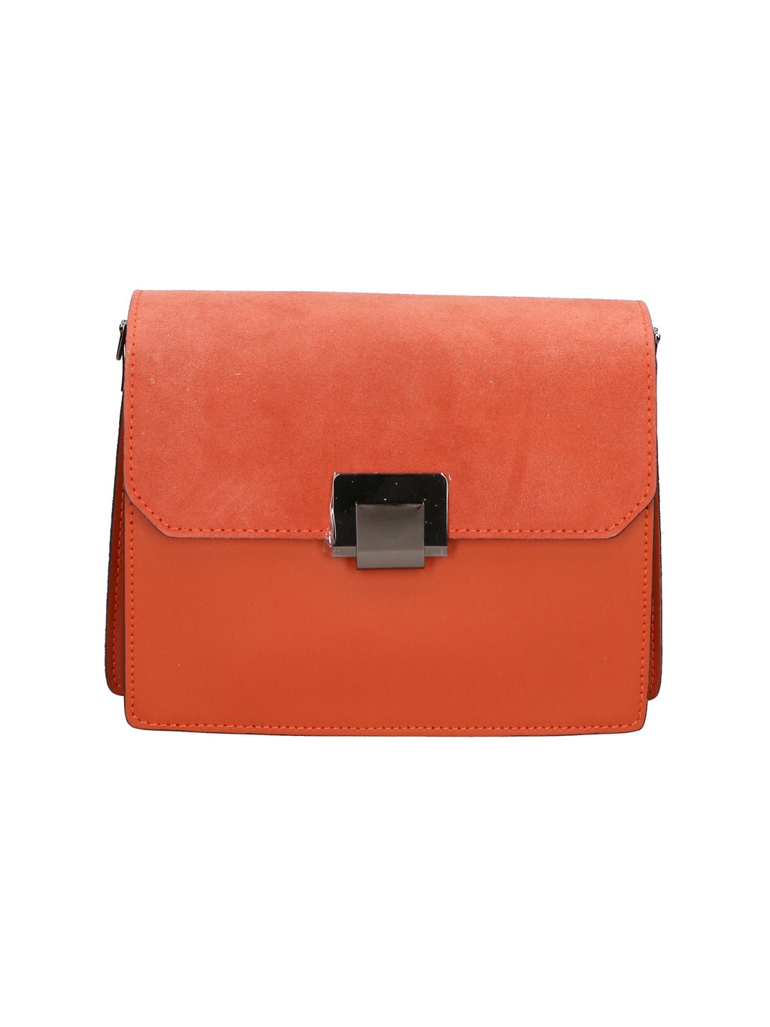 Borsa a spalla da Donna in Vera Pelle | Gave Lux | GLX2255601423FBG-ARANCIO_ORANGE