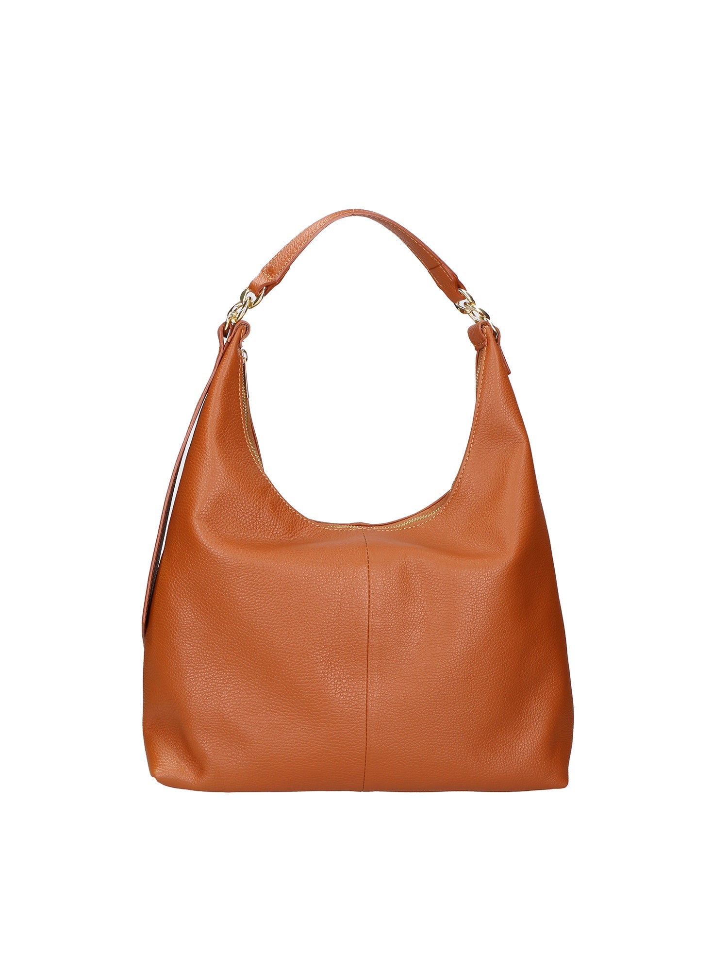 Borsa a spalla da Donna in Vera Pelle | Gave Lux | GLX220667323FBG-D17_CUOIO_SCURO