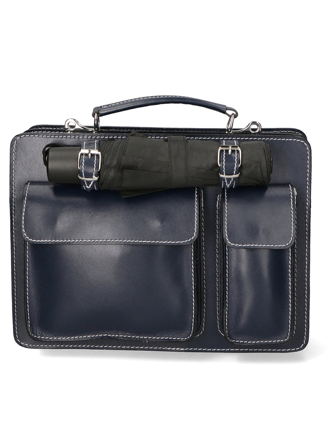 Borsa da lavoro Unisex in Vera Pelle | Gave Lux | GLX22700623FBG-BLU