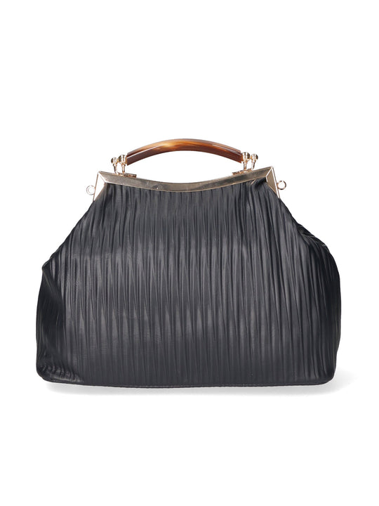 pochette da Donna in Vera Pelle | Gave Lux | GLX220370623FBG-S26_BLU_NOTTE