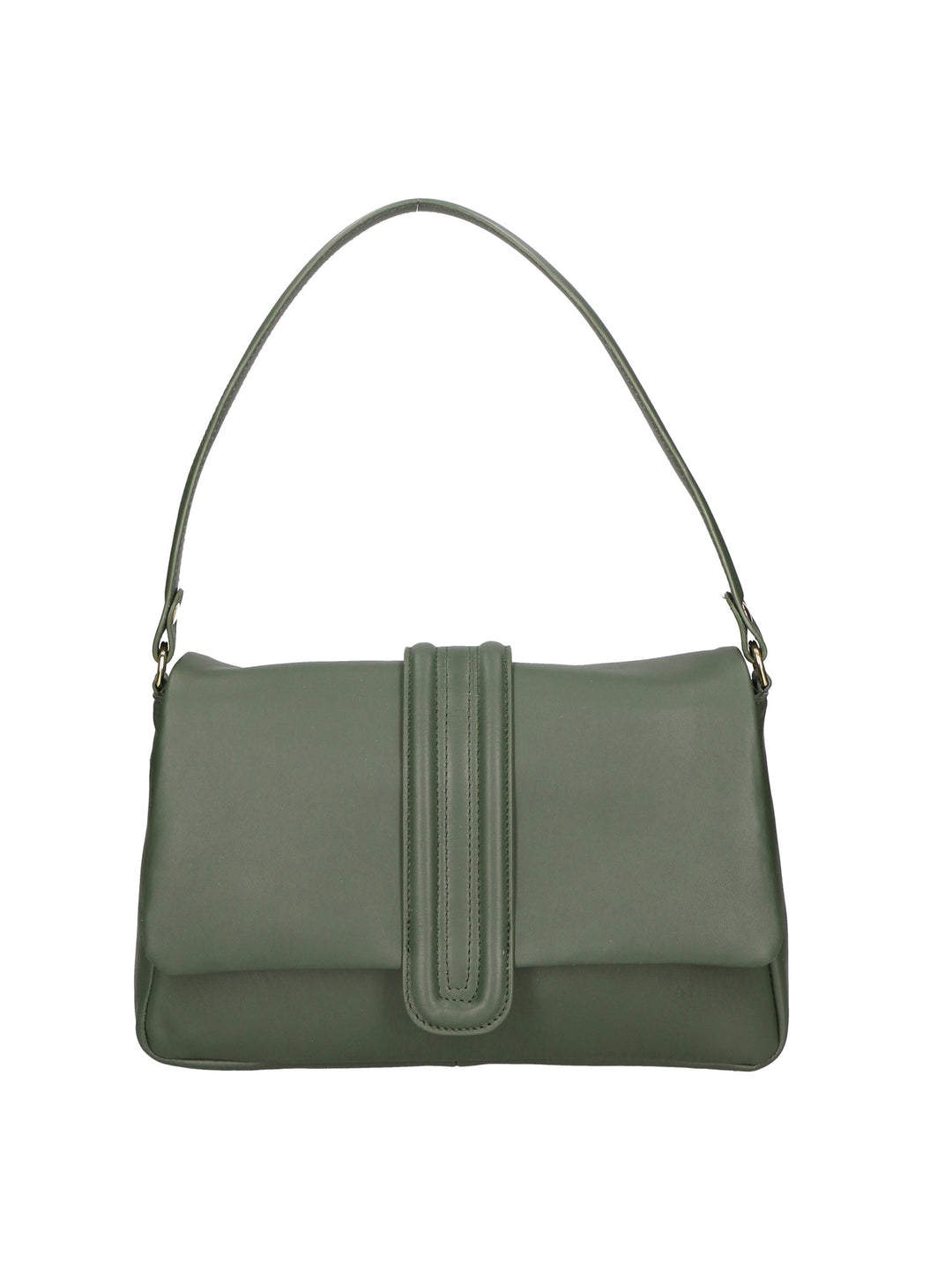 borsa a spalla da Donna in Vera Pelle | gave lux | GLX220649623FBG-214_VERDE_SCURO