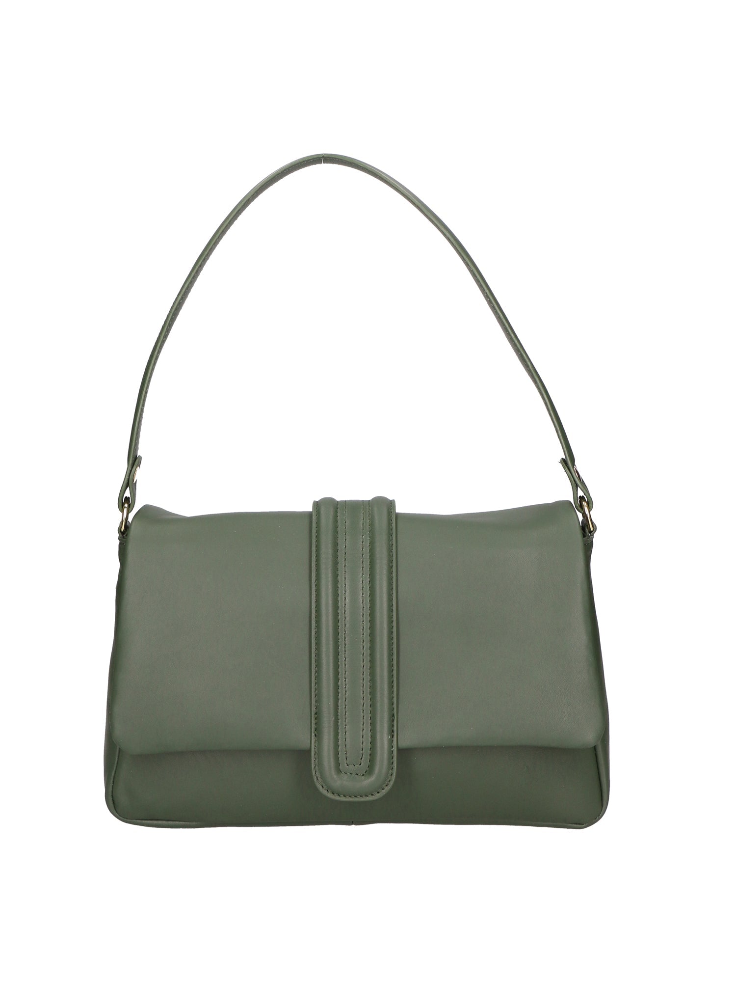 borsa a spalla da Donna in Vera Pelle | gave lux | GLX220649623FBG-214_VERDE_SCURO