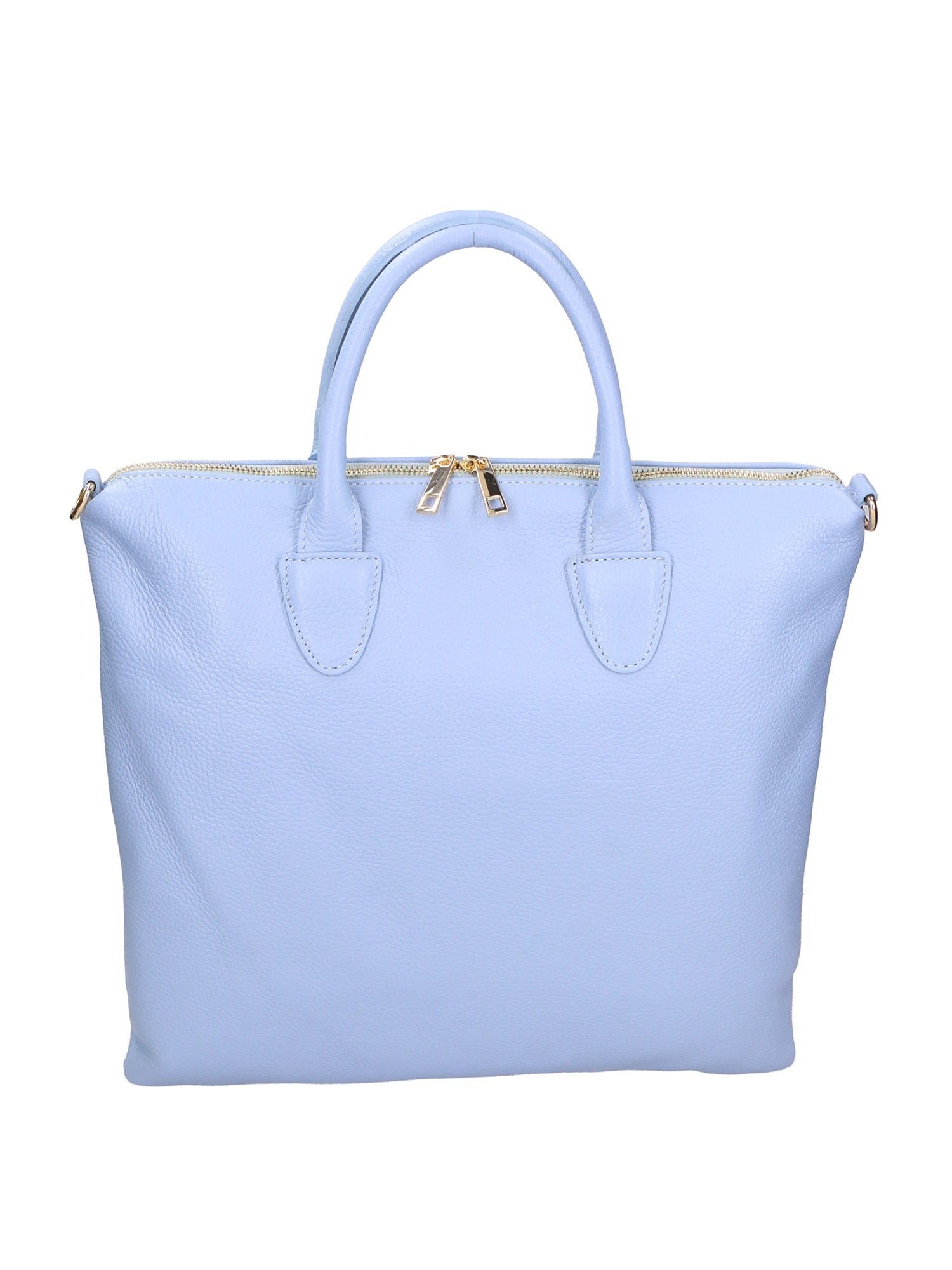 Borsa a spalla da Donna in Vera Pelle | Gave Lux | GLX220598123FBG-D220_AZZURRO