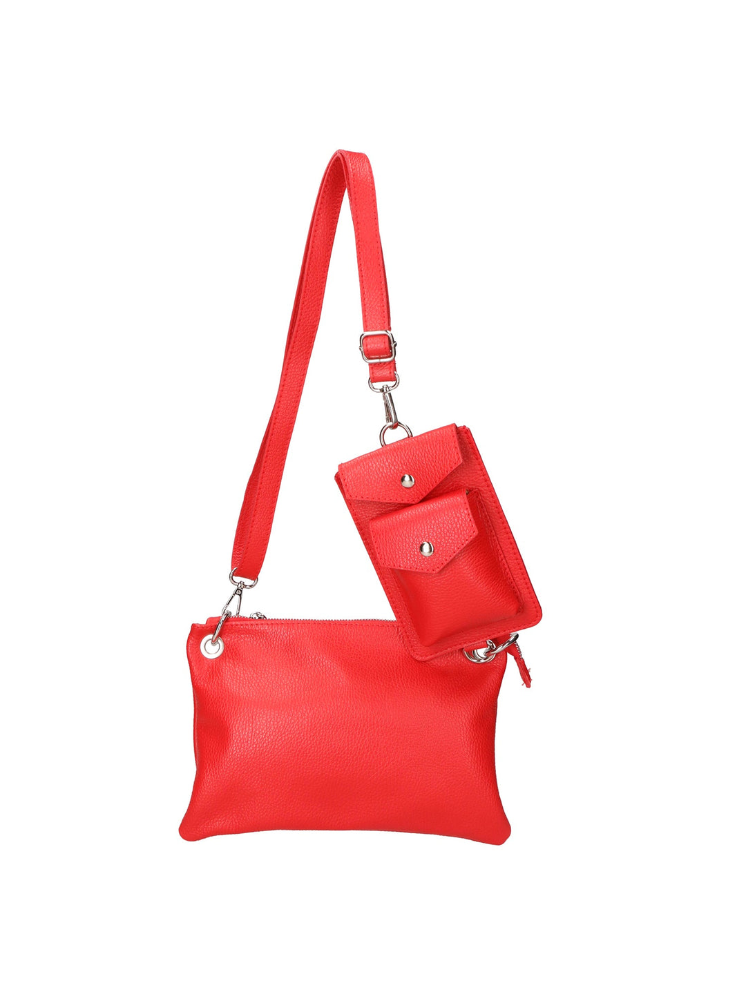 Borsa a Tracolla da Donna in Vera Pelle | Gave Lux | GLX220593223FBG-D58_ROSSO_FERRARI