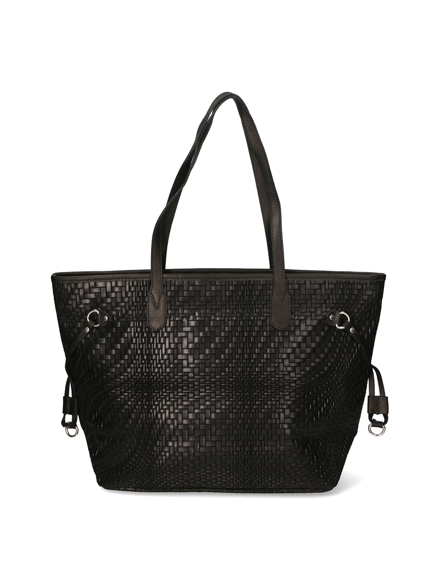 Borsa a spalla da Donna in Vera Pelle | Gave Lux | GLX228006123FBG-NERO