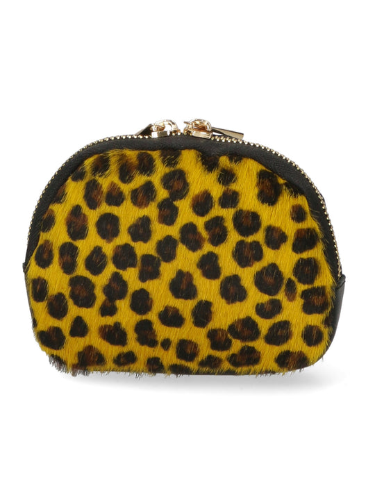 Portafoglio da Donna in Vera Pelle | Gave Lux | GLX220253523FBG-GHEPARDO_GIALLO