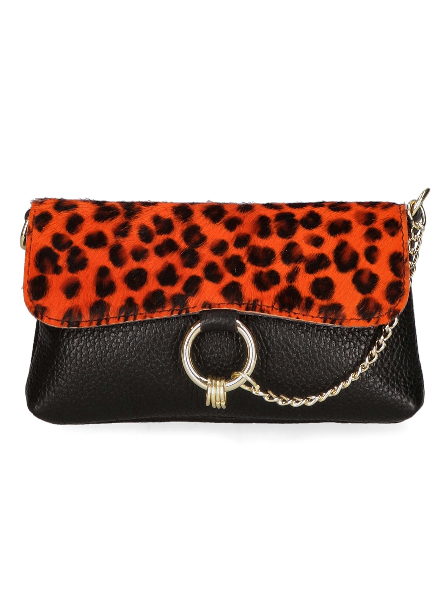 Pochette da Donna in Vera Pelle | Gave Lux | GLX220476023FBG-LEO_P_ARANCIONE