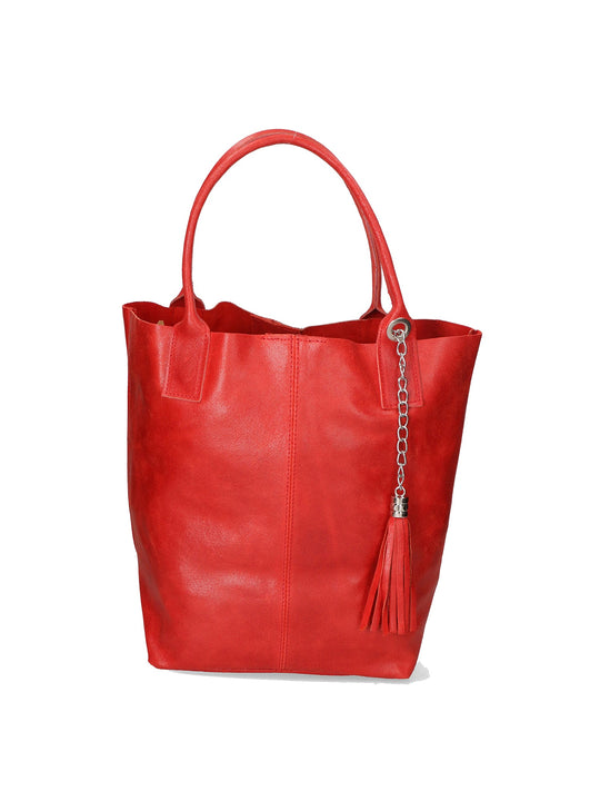 Borsa a sacca da Donna in Vera Pelle | Gave Lux | GLX22519023FBG-023_ROSSO