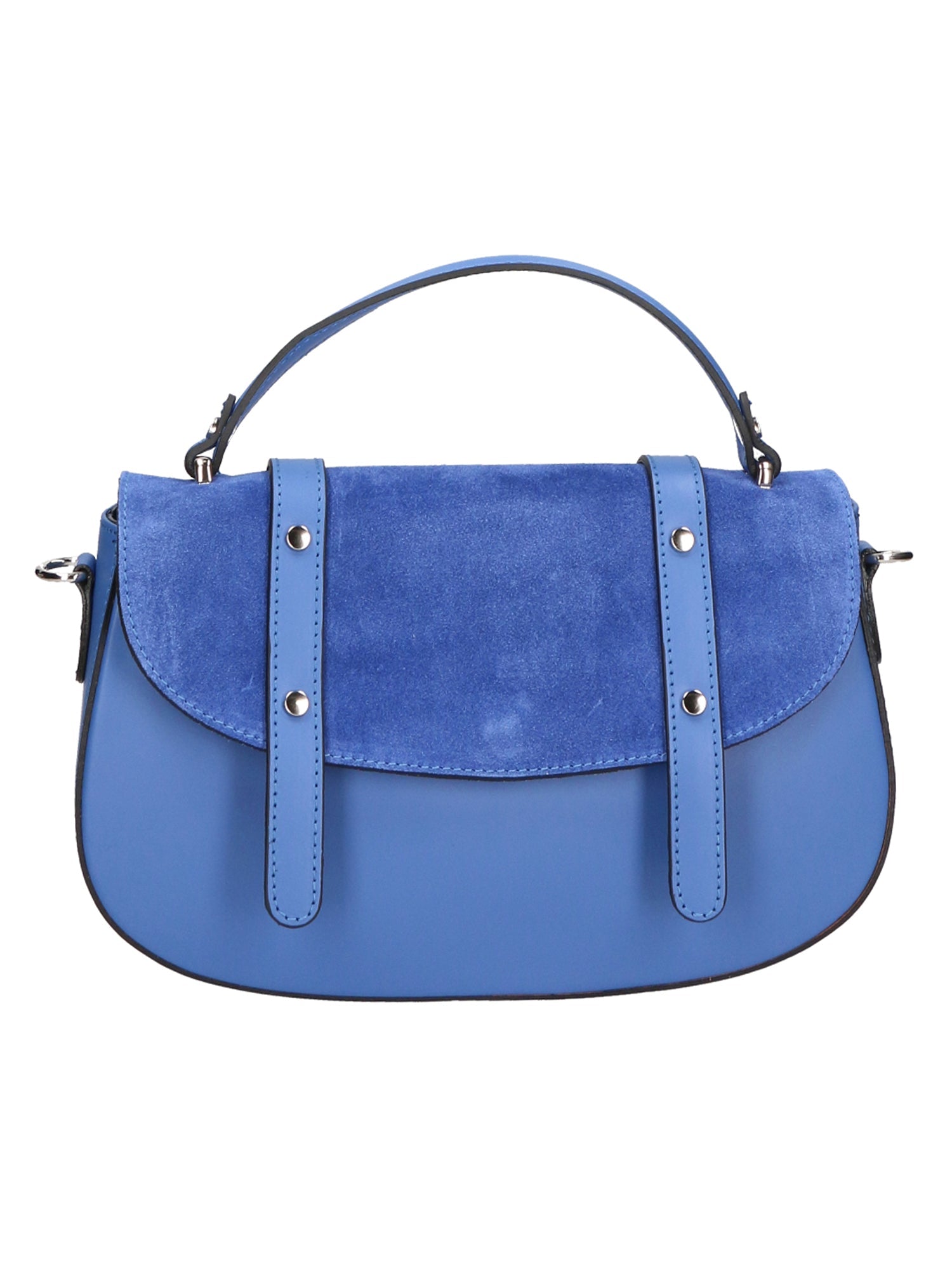Borsa a mano da Donna in Vera Pelle | Gave Lux | GLX220599323FBG-L112_GLICINE+18_BLU