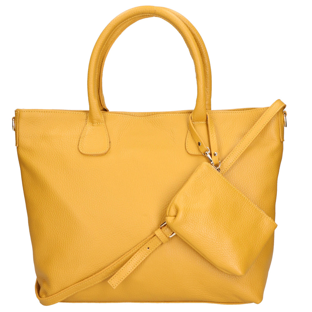 Sylvie Unisex-Handtasche aus echtem Leder